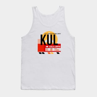 Kuala Lumpur (KUL) Airport // Sunset Baggage Tag Tank Top